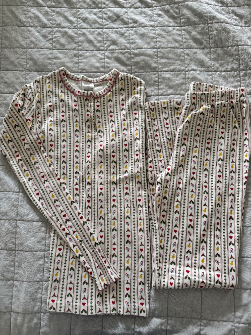 Mini Boden Holiday Pajamas Size 14